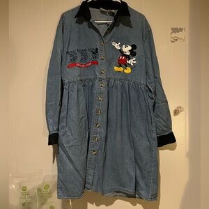 Vintage Disney Dress Medium